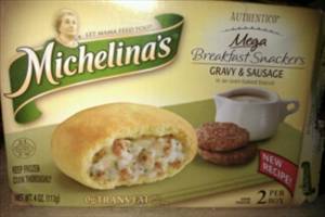Michelina's Breakfast Selections Gravy & Sausage Breakfast Biscuit
