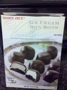 Trader Joe's Chocolate Ice Cream Bon Bons