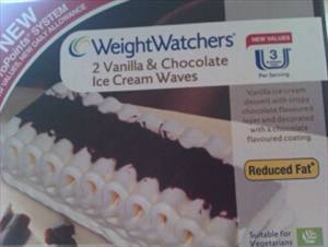 Weight Watchers Vanilla & Chocolate Ice Cream Waves