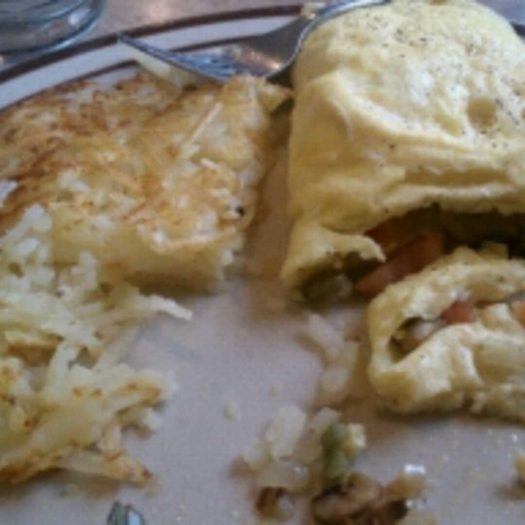 Denny's Veggie-Cheese Omelette