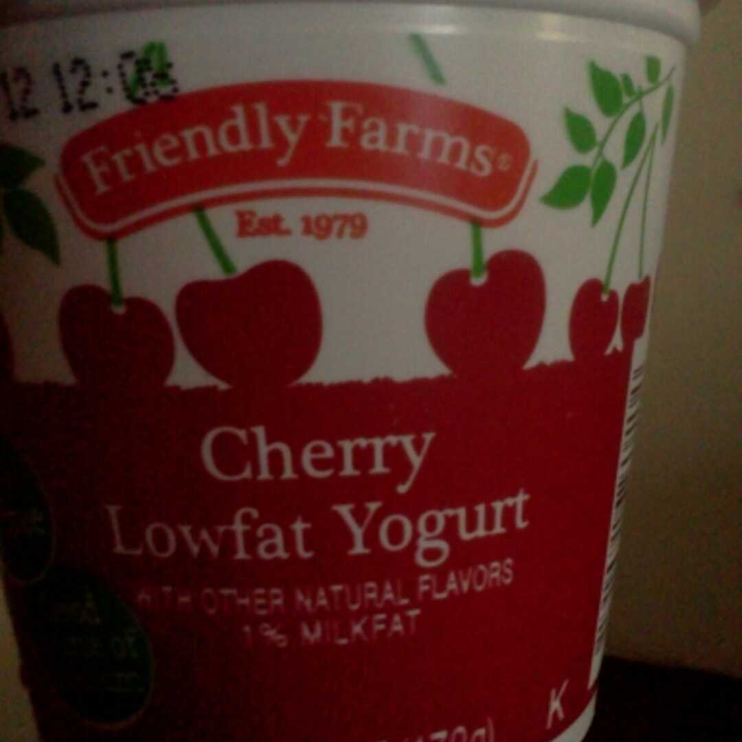 Friendly Farms Lowfat Cherry Yogurt
