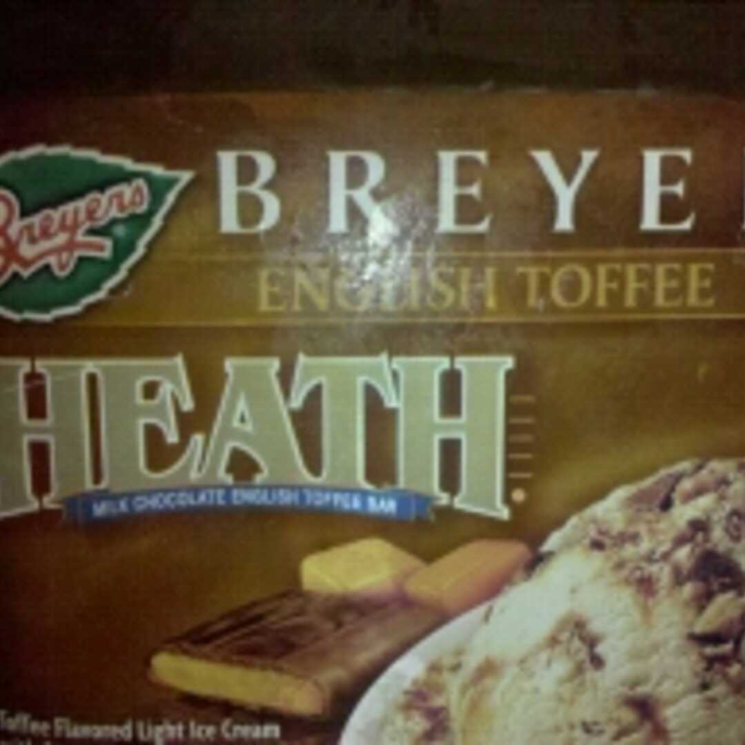 Breyers Heath English Toffee Ice Cream
