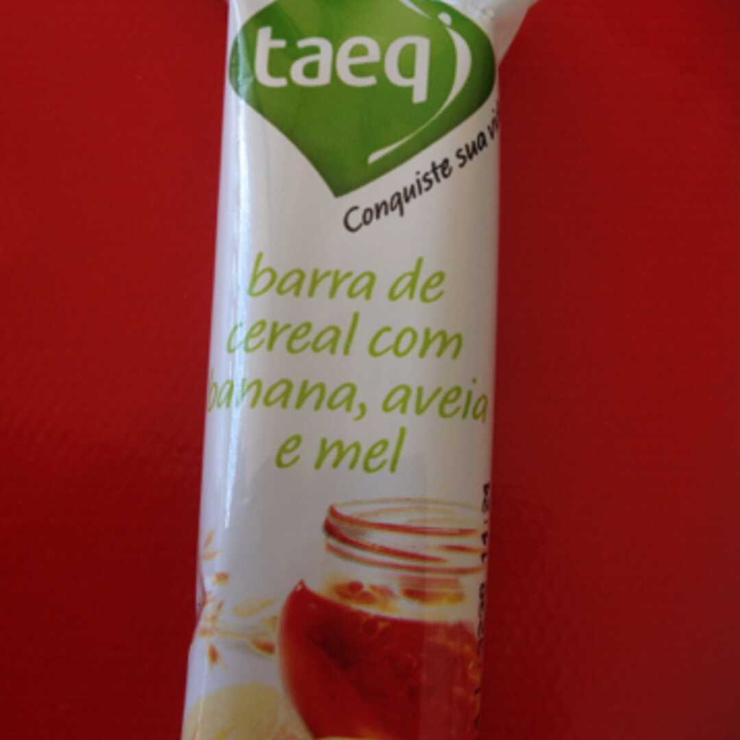 Taeq Cereal em Barra com Banana Aveia e Mel
