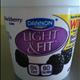 Dannon Light & Fit Yogurt - Blackberry