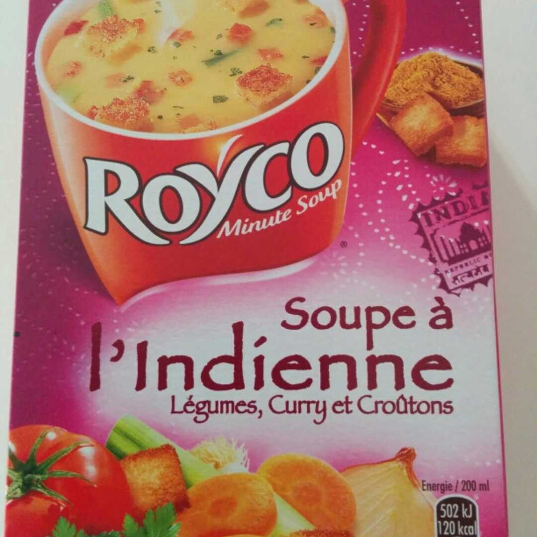 Combien y a-t-il de calories dans Royco Minute Soup Crème de