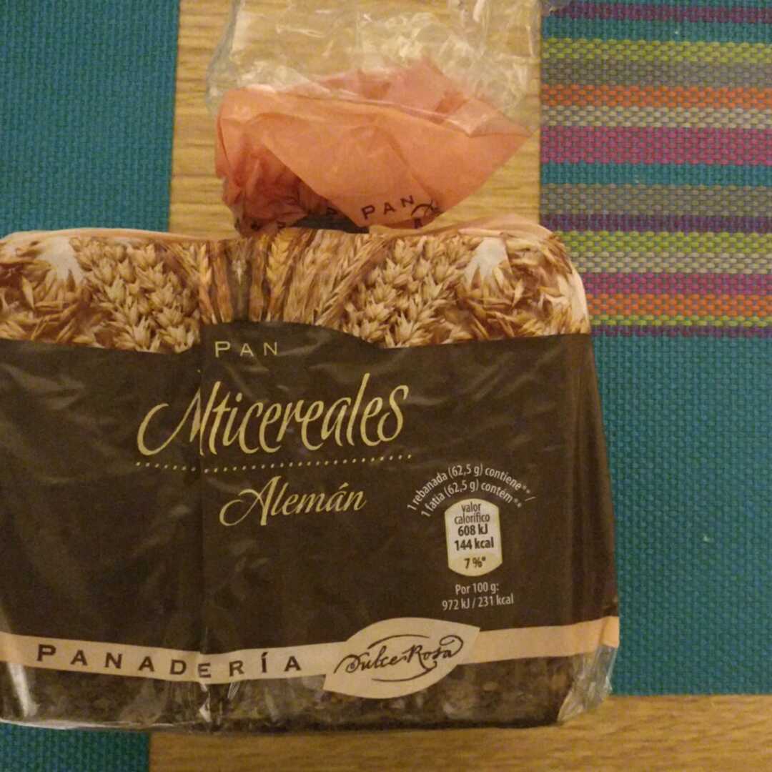 Dulce Rosa Pan Multicereales Alemán