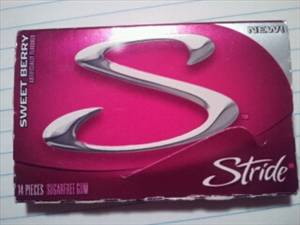 Stride Sugarfree Sweet Berry Gum