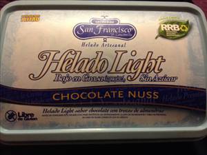 San Francisco Helado Chocolate Nuss Light