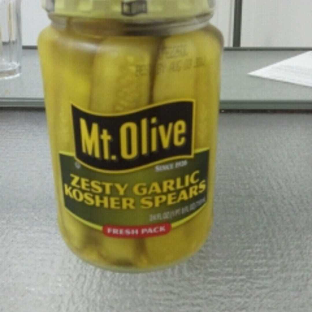 Mt. Olive Zesty Garlic Kosher Spears