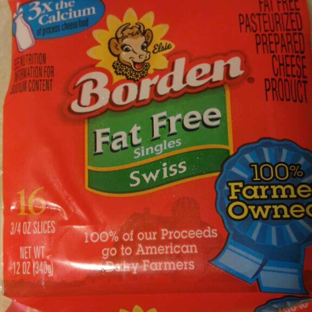 Borden Fat Free Swiss Cheese