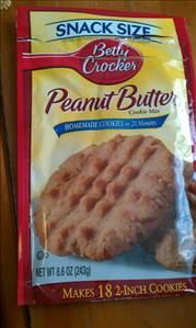 Betty Crocker Peanut Butter Cookie Mix Pouch