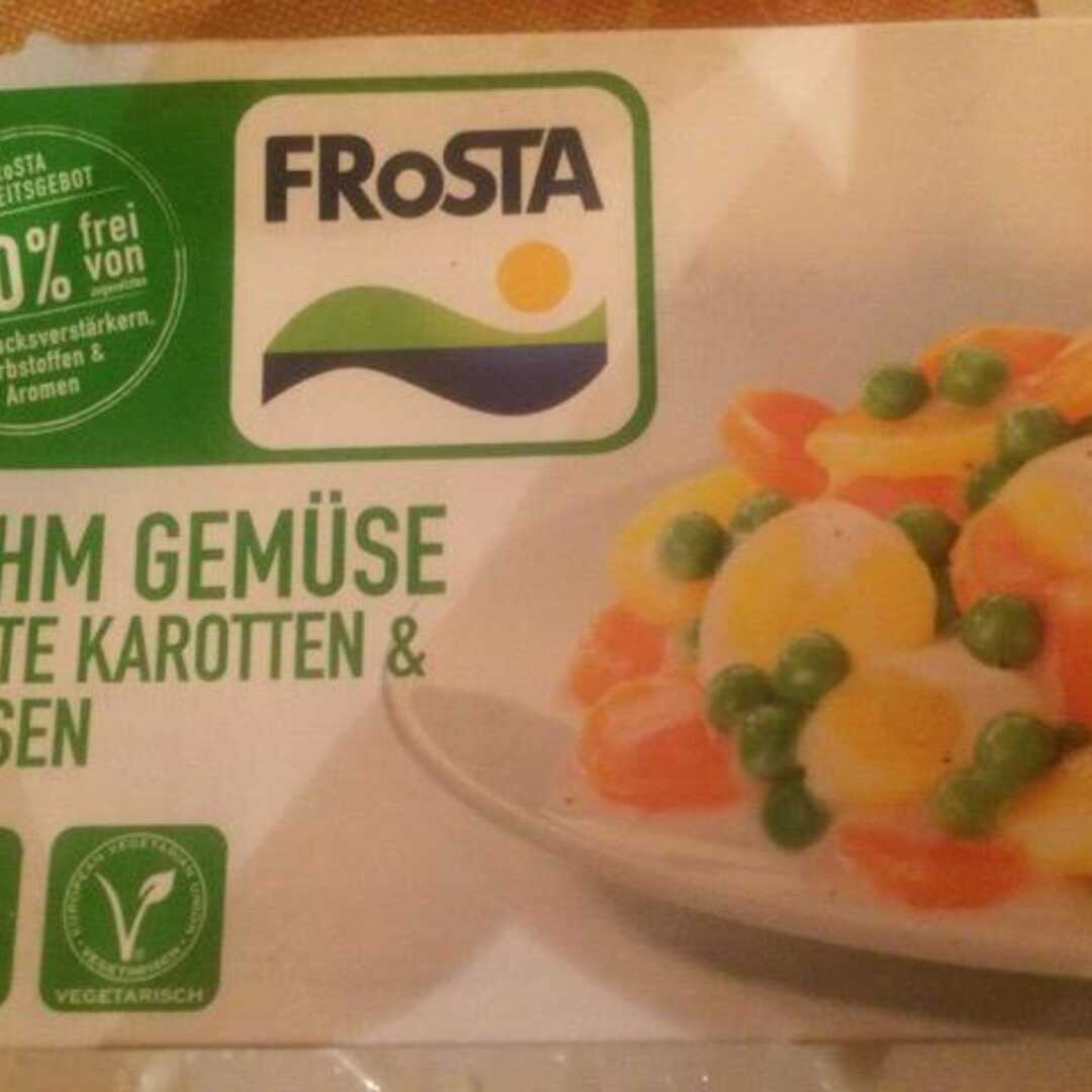 Frosta Rahm Gemüse Bunte Karotten & Erbsen