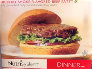 NutriSystem Hickory Smoke Flavored Beef Patty