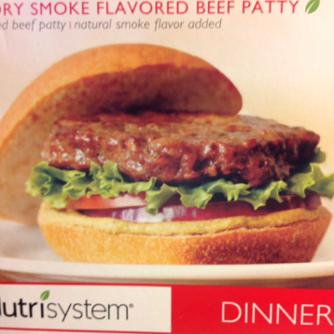 NutriSystem Hickory Smoke Flavored Beef Patty