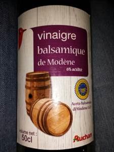Auchan Vinaigre Balsamique de Modène