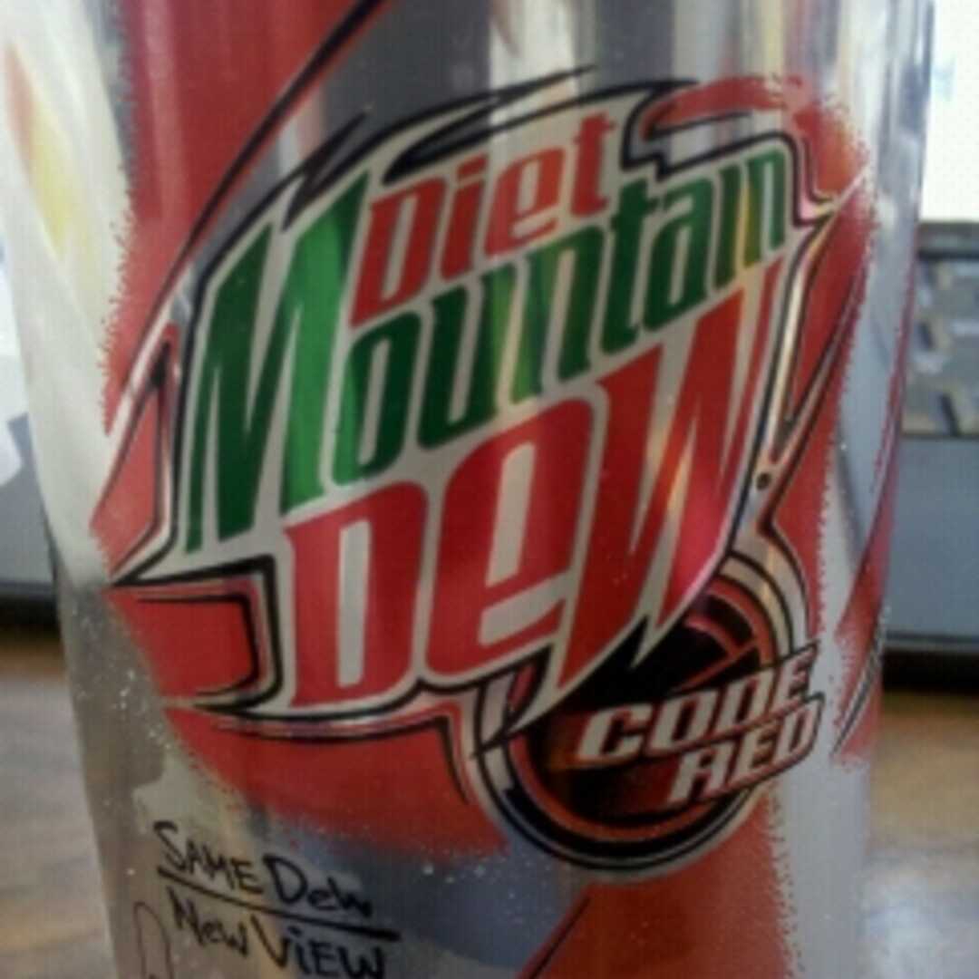 Pepsi Diet Mountain Dew Code Red