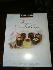 Kirkland Signature Belgian Chocolate Cups