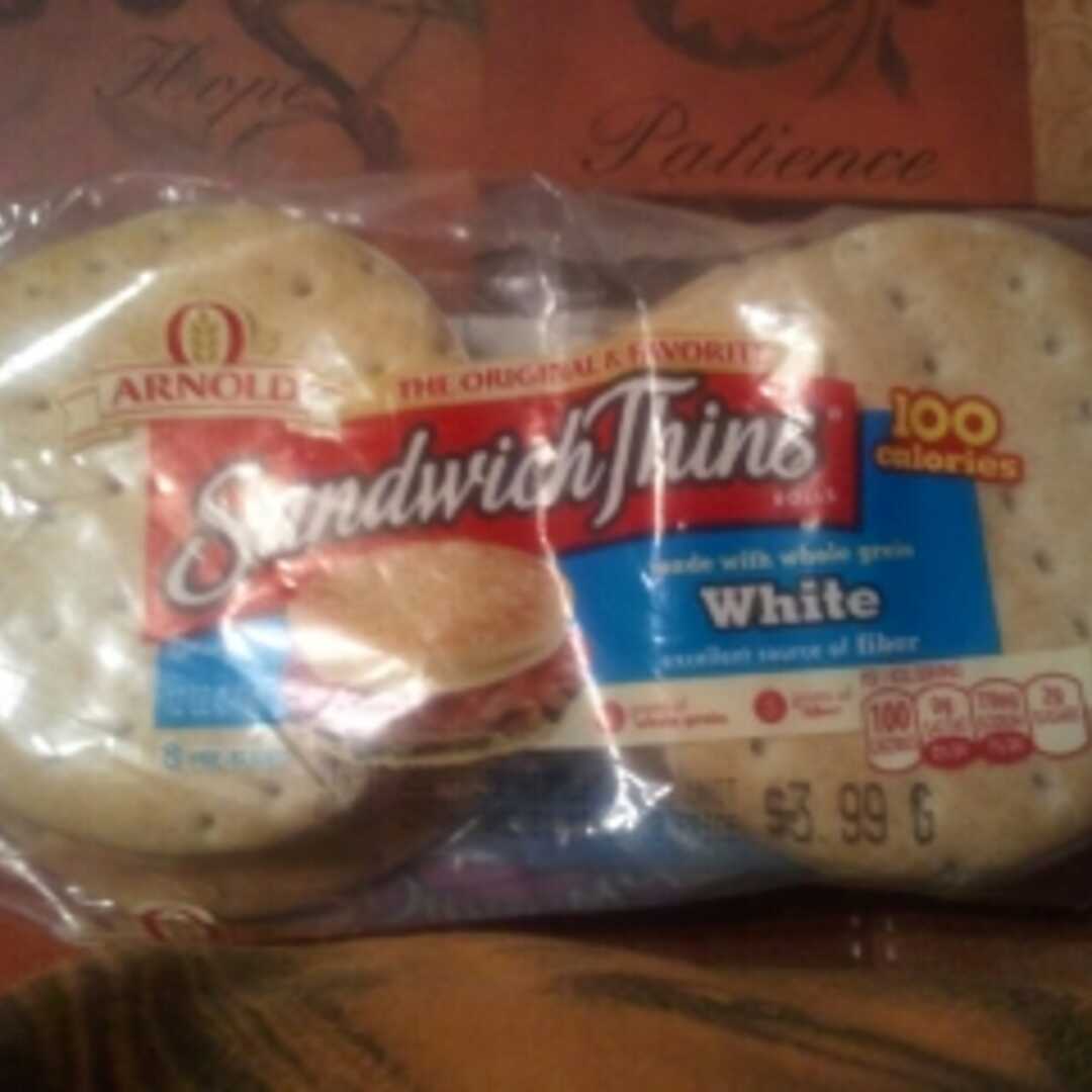 Arnold Select Whole Grain White Pre-Sliced Sandwich Thins