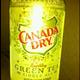 Canada Dry Sparkling Green Tea Ginger Ale (Can)