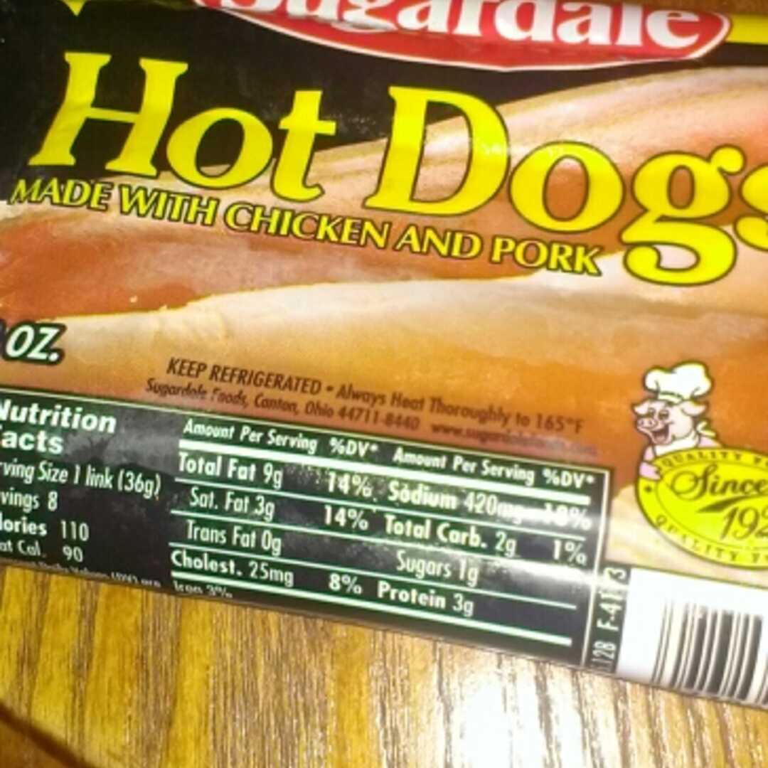 Sugardale Hot Dogs