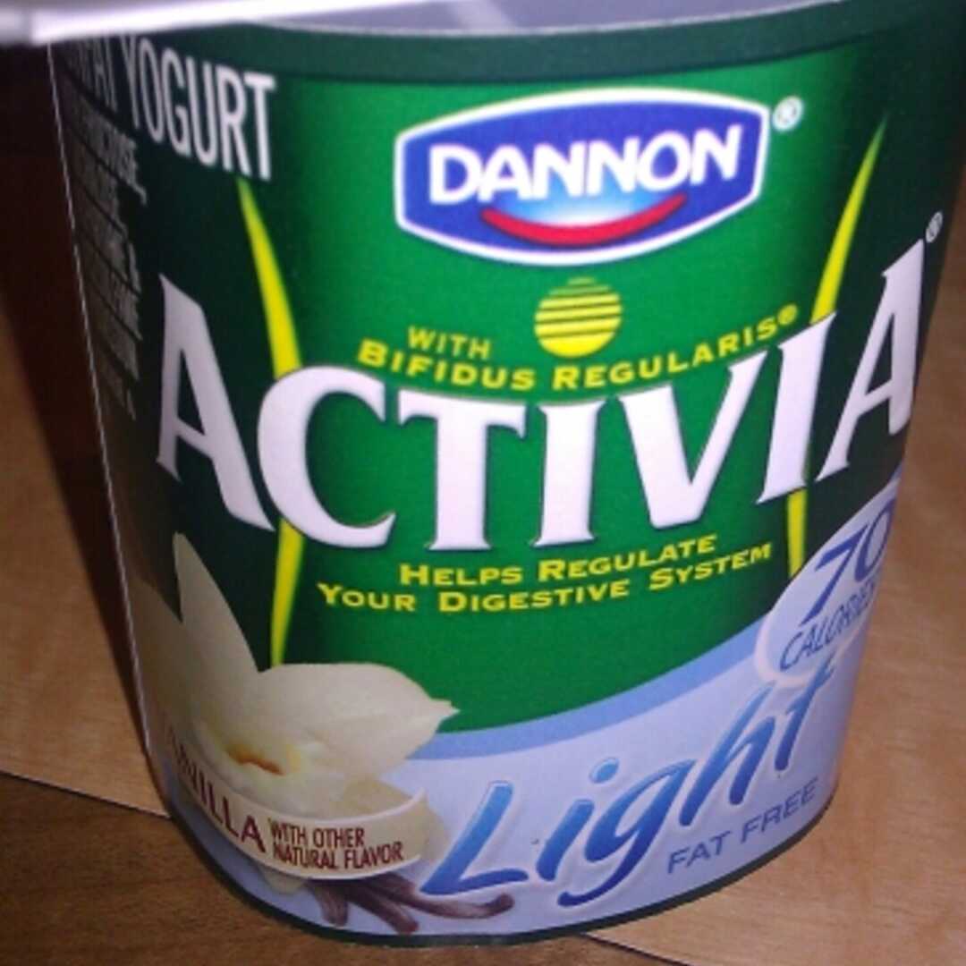 Dannon Activia Light Fat Free Vanilla Yogurt