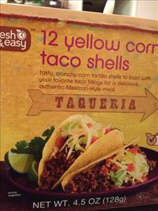 Fresh & Easy Yellow Corn Taco Shells