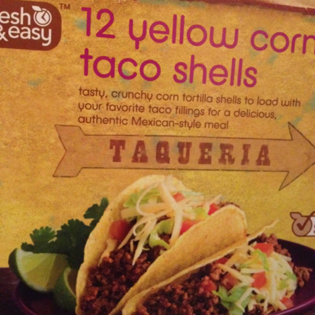 Fresh & Easy Yellow Corn Taco Shells