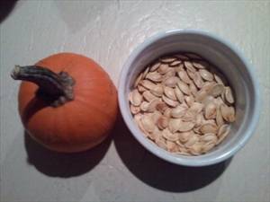 Dried Pumpkin and Squash Seed Kernels