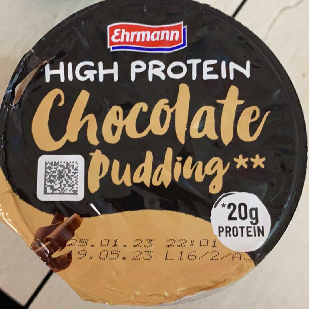 High protein chocolate pudding