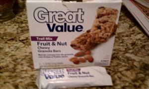 Great Value Chewy Trail Mix Granola Bars - Fruit & Nut