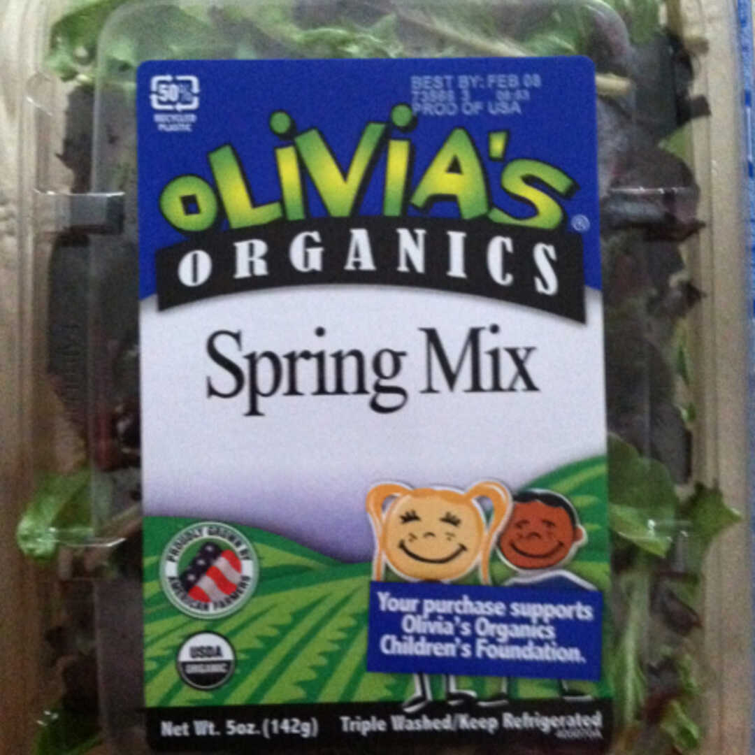 Olivia's Organics Spring Mix Salad