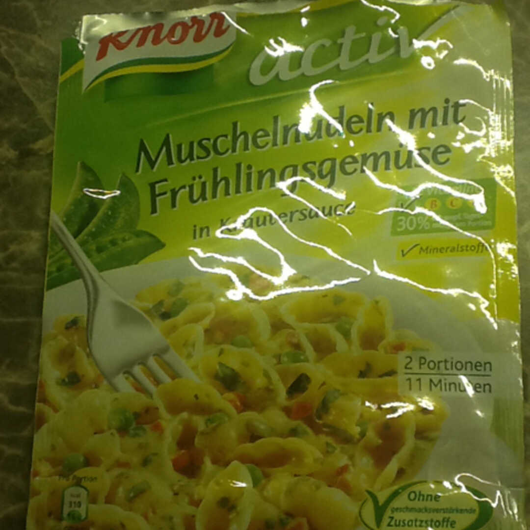 Knorr Activ Muschelnudeln mit Frühlingsgemüse
