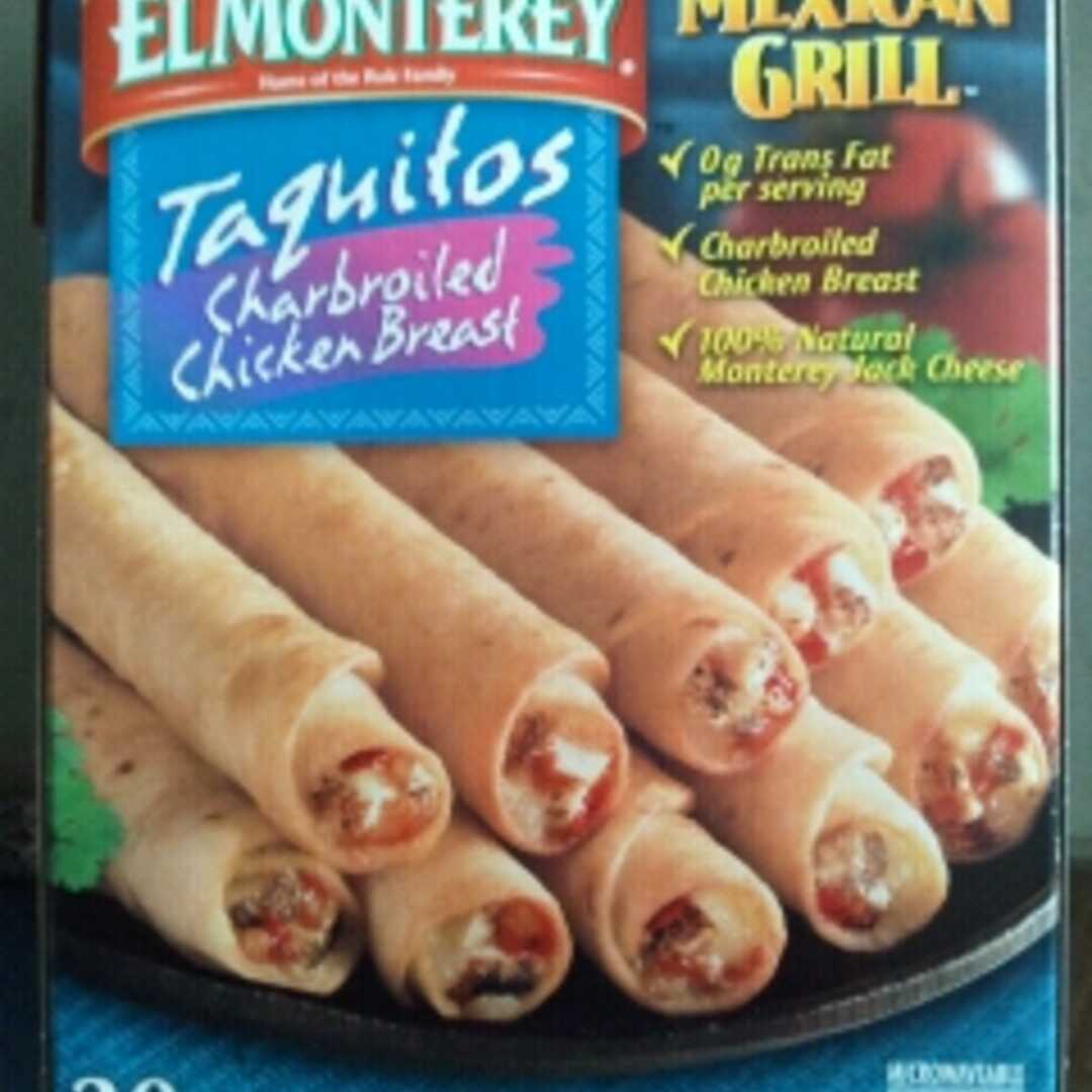 El Monterey Charbroiled Chicken Breast Flour Taquitos
