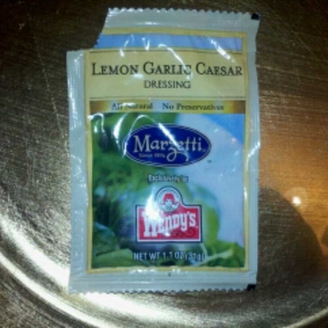 Wendy's Lemon Garlic Caesar Dressing