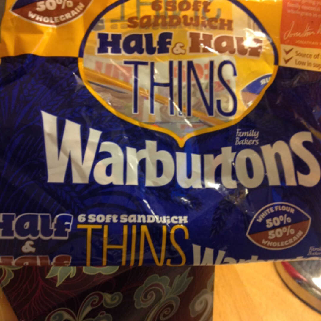 Warburtons Half & Half Sandwich Thins