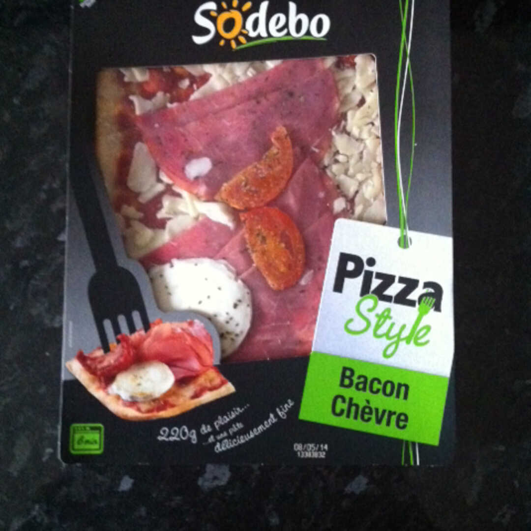 Sodeb'O Pizza Style Bacon Chèvre