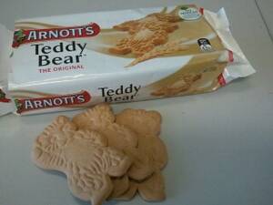 Arnott's Teddy Bear Biscuits