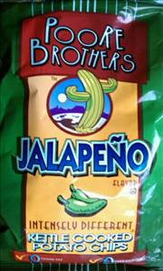 Poore Brothers Jalapeno Kettle Cooked Potato Chips