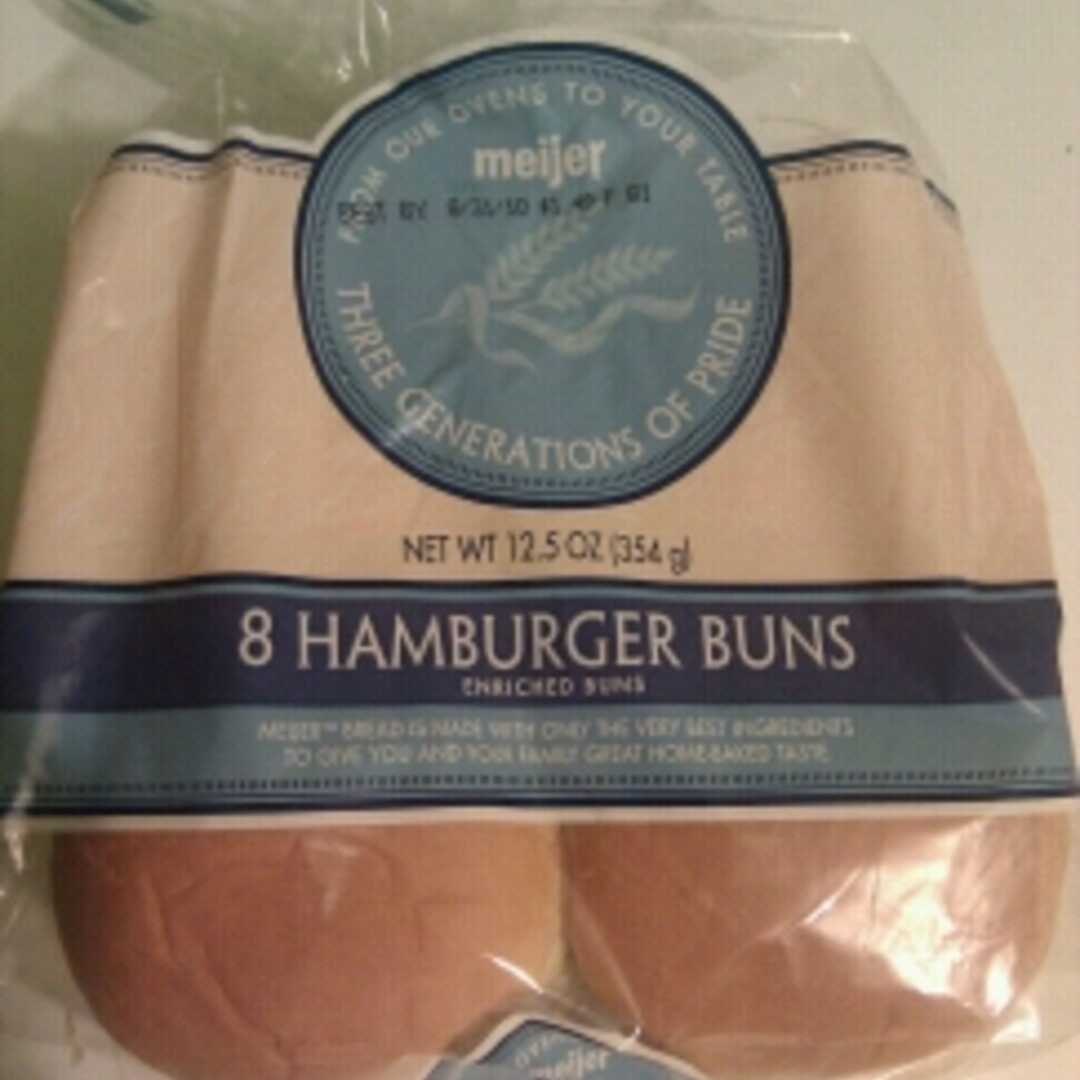 Meijer White Hamburger Buns