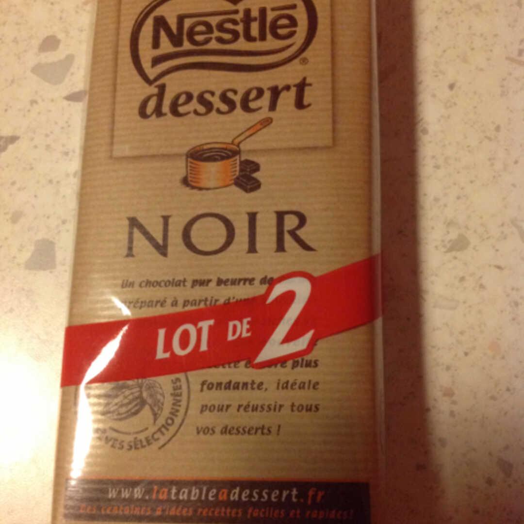 Nestlé Dessert Chocolat Noir