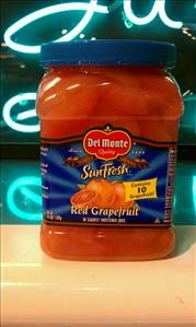 Del Monte Red Grapefruit Sections in Light Syrup