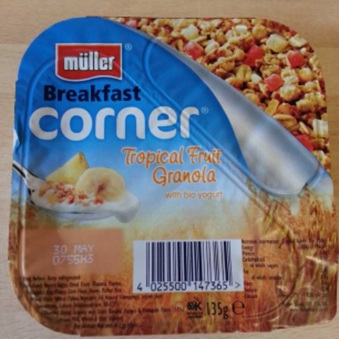 Muller Breakfast Corner Tropical Fruit Granola