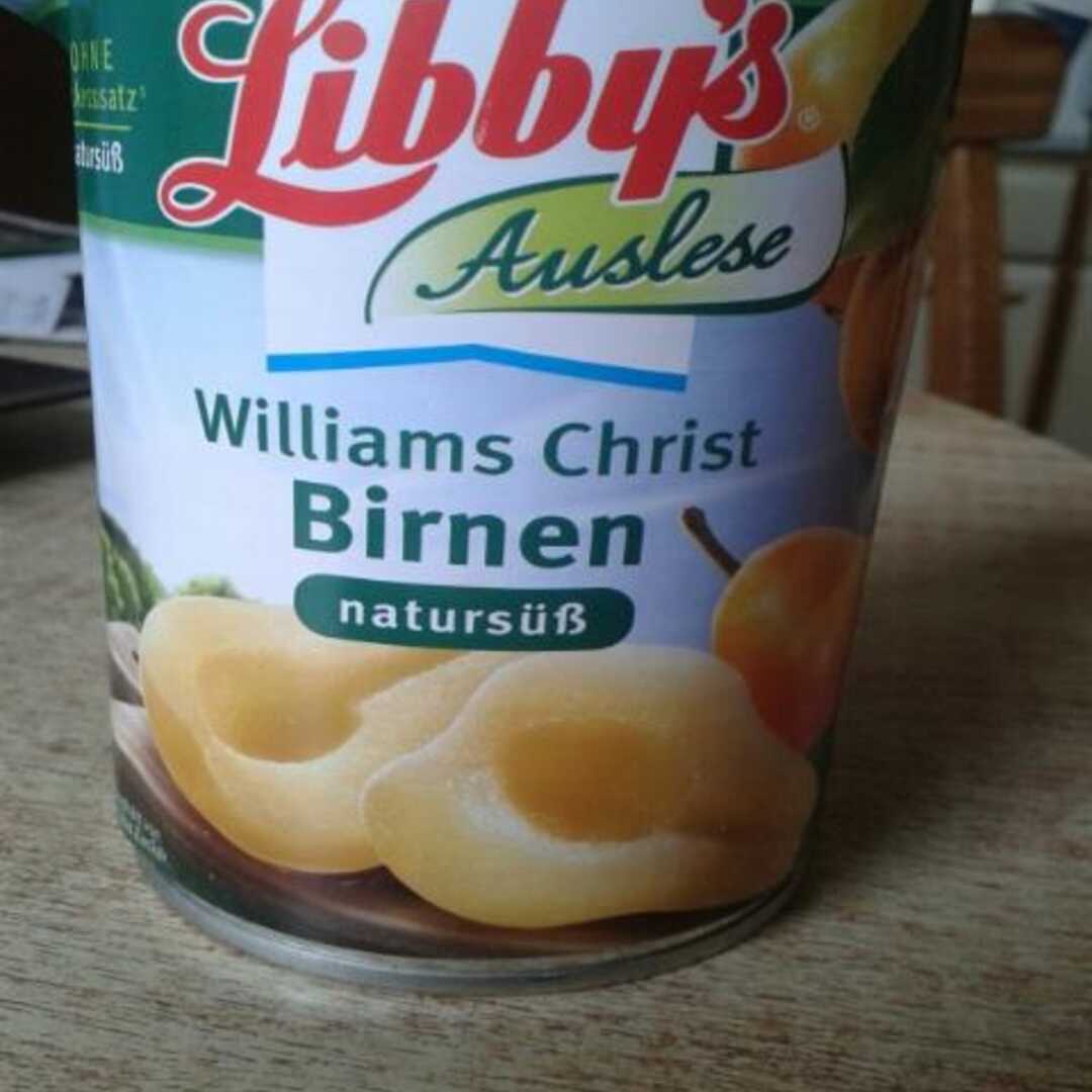 Libby's Williams Christ Birnen Natursüß