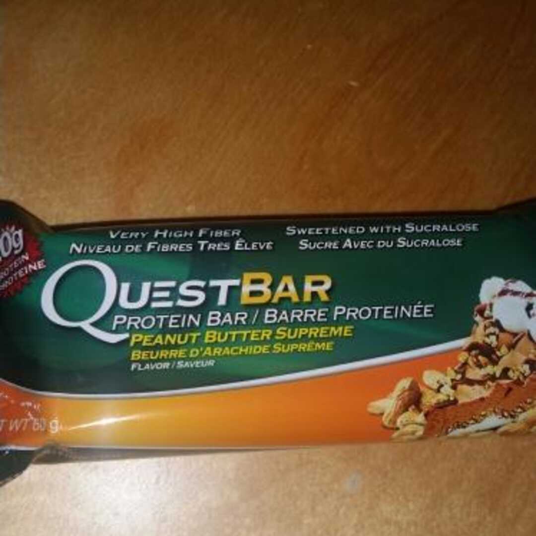 Questbar Peanut Butter Supreme