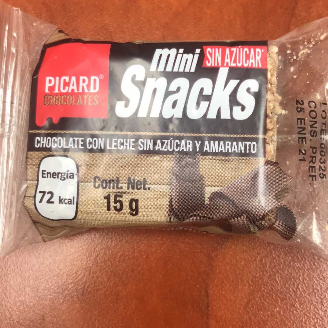 Picard Chocolate con Leche sin Azúcar y Amaranto