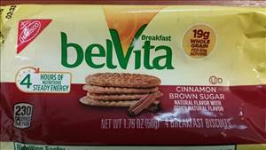 Nabisco Belvita Cinnamon Brown Sugar Breakfast Biscuits