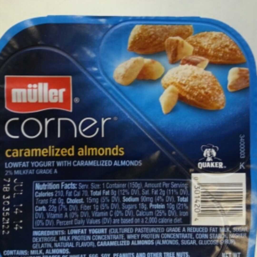 Muller Greek Corner Lowfat Yogurt with Caramelized Almonds