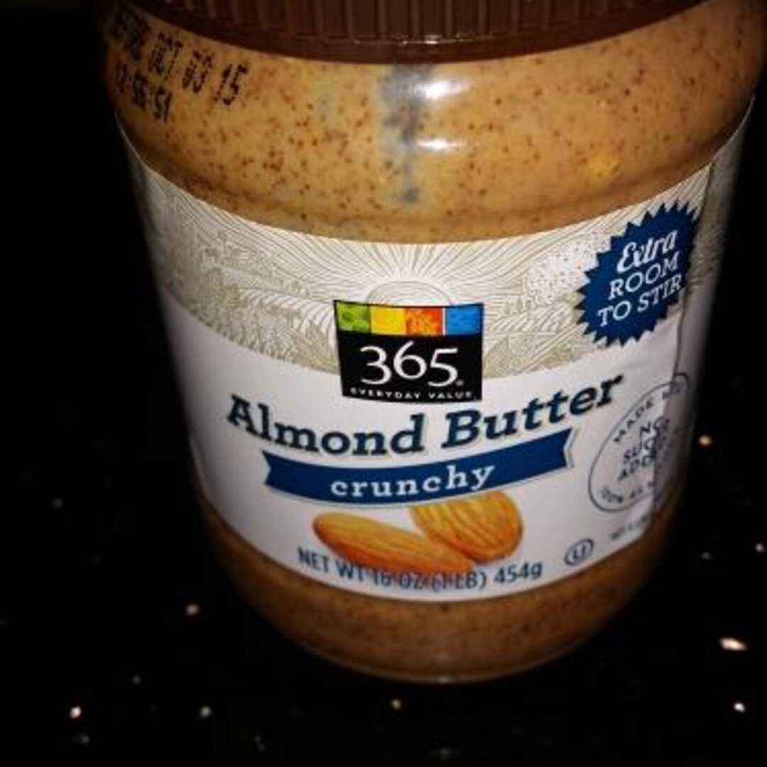 365 Organic Chunky Almond Butter