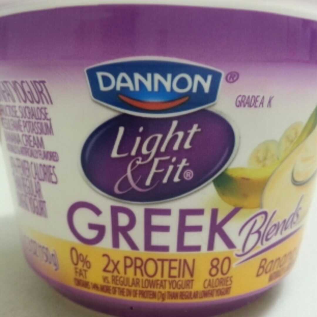 Dannon Light & Fit Greek Blends - Banana Cream