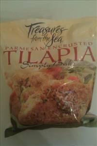 Treasures from the Sea Parmesan Encrusted Tilapia